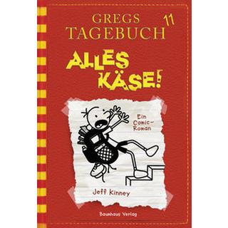 Gregs Tagebuch 11 - Alles Käse! Kinney, Jeff; Kinney, Jeff (Illustrationen); Schmidt, Dietmar (Übersetzung) Copertina rigida 