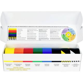 3M  Pack de démarrage de codage couleur PVC 5S, 8 rouleaux 