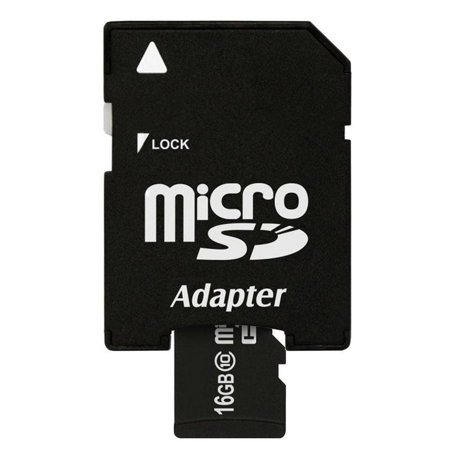 Avizar  Micro-SD-Karte 16GB + Adapter 