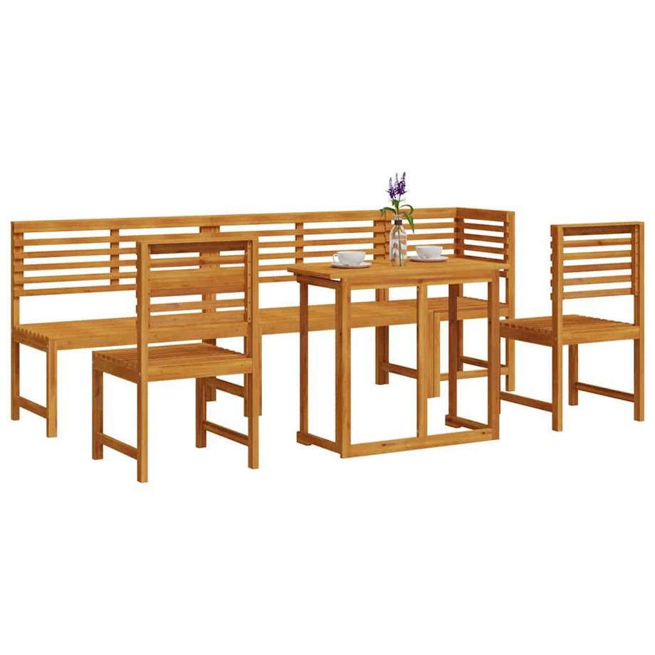 VidaXL Garten bistro set massivholz akazie  