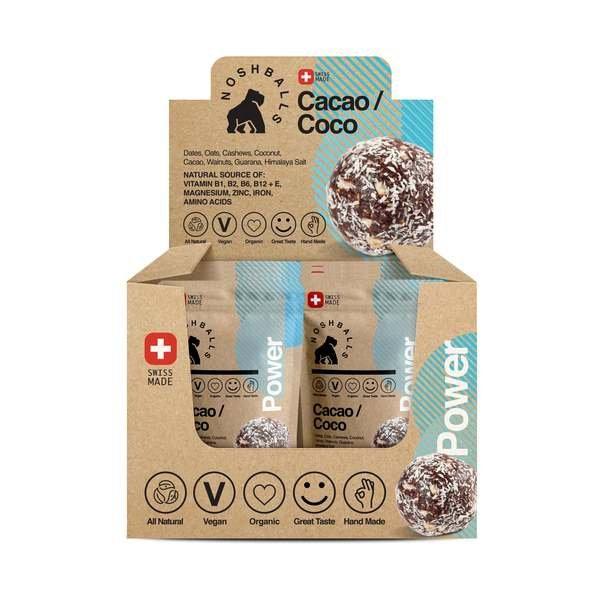 Image of Vegane Bio Protein Rawballs Box Power À 20 Packs (inhalt 2x20gramm) Unisex Multicolor 20Stück
