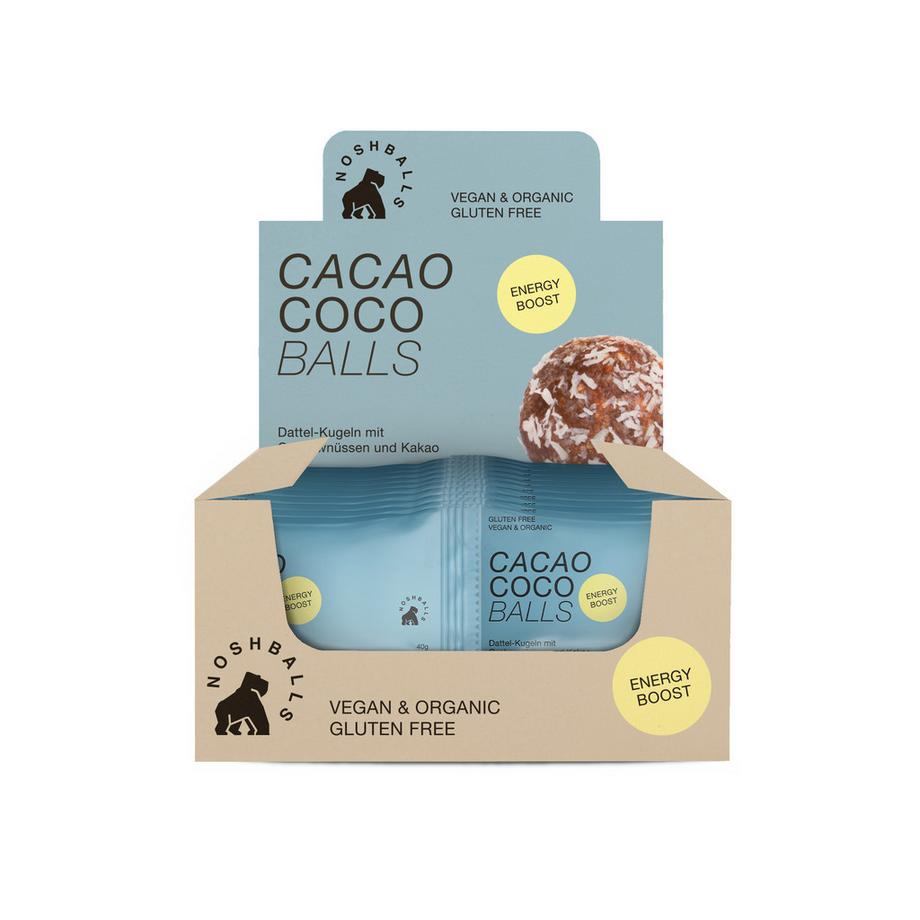 Vegan Bio Protein Rawballs BOX Power à 20 paquets (contenu 2x20grammes)