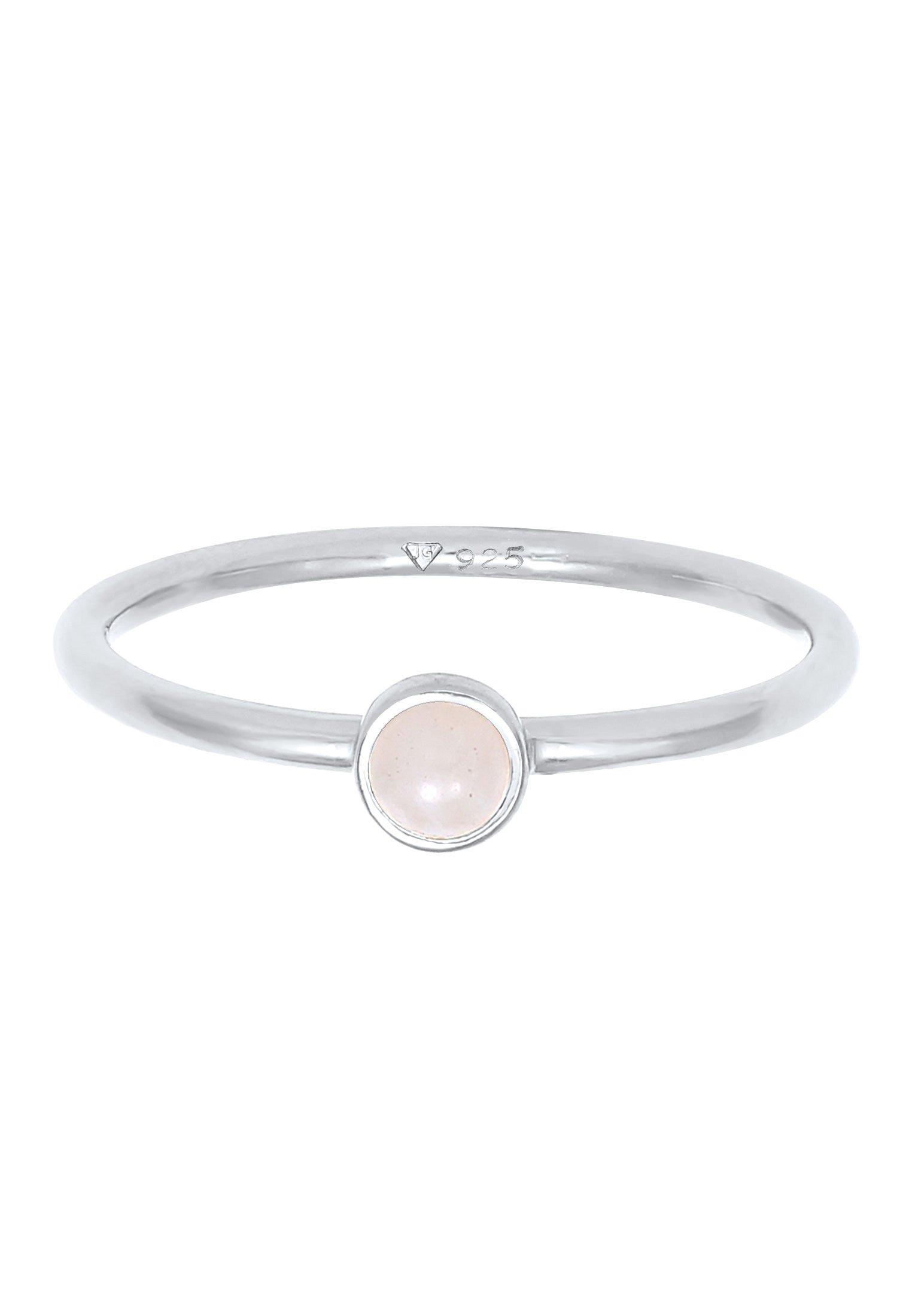 Elli  Bague Quartz Rose 