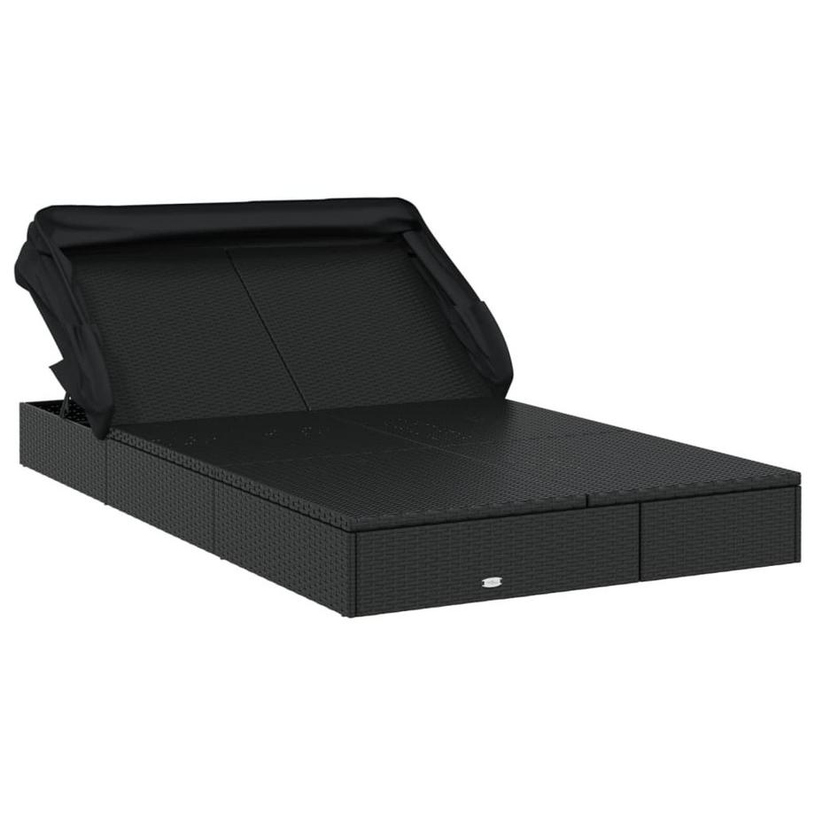 VidaXL lettino prendisole Polirattan  