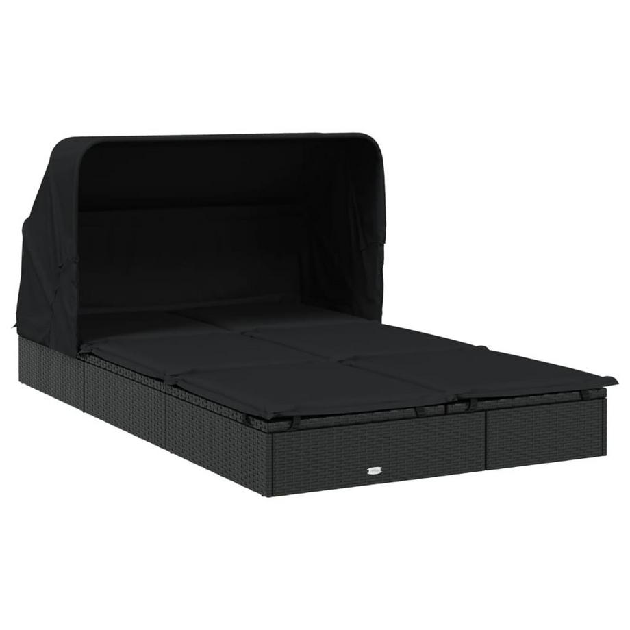 VidaXL lettino prendisole Polirattan  