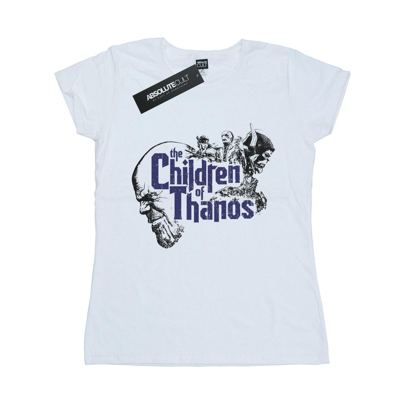 Image of Avengers Infinity War Children Of Thanos Tshirt Damen Weiss M