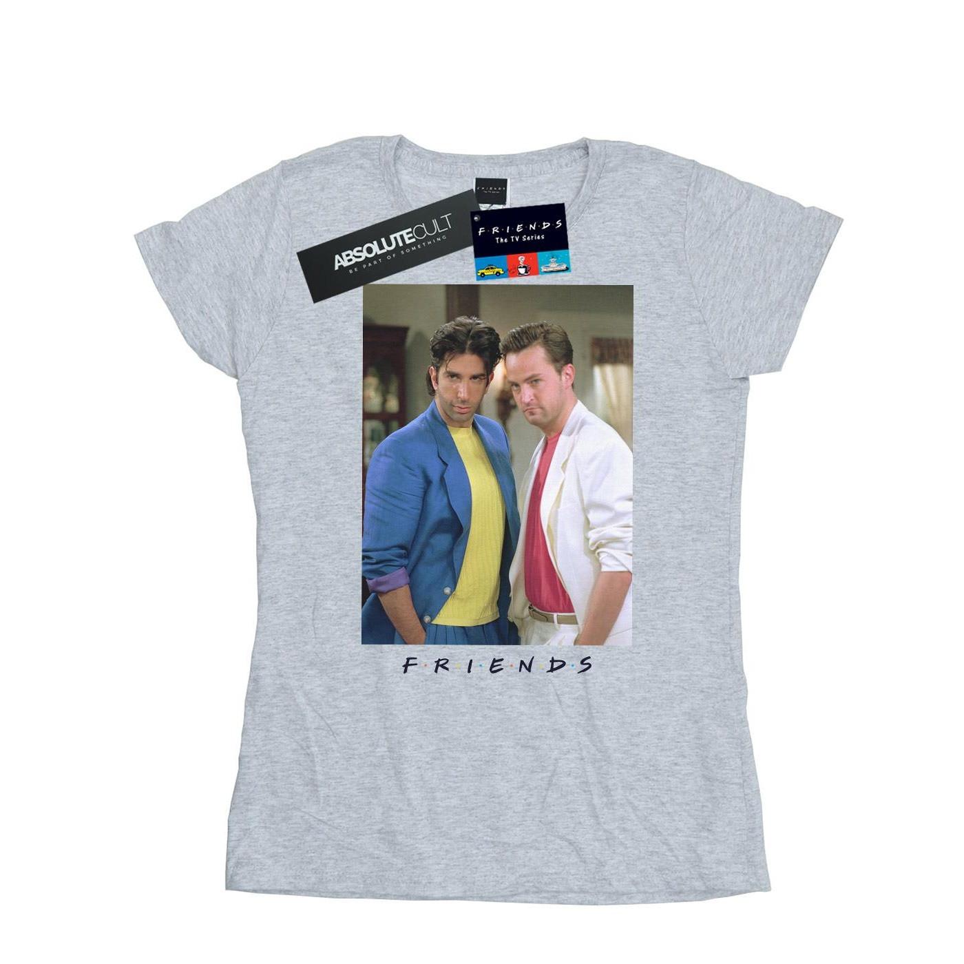 Image of Ross And Chandler College Tshirt Damen Grau L