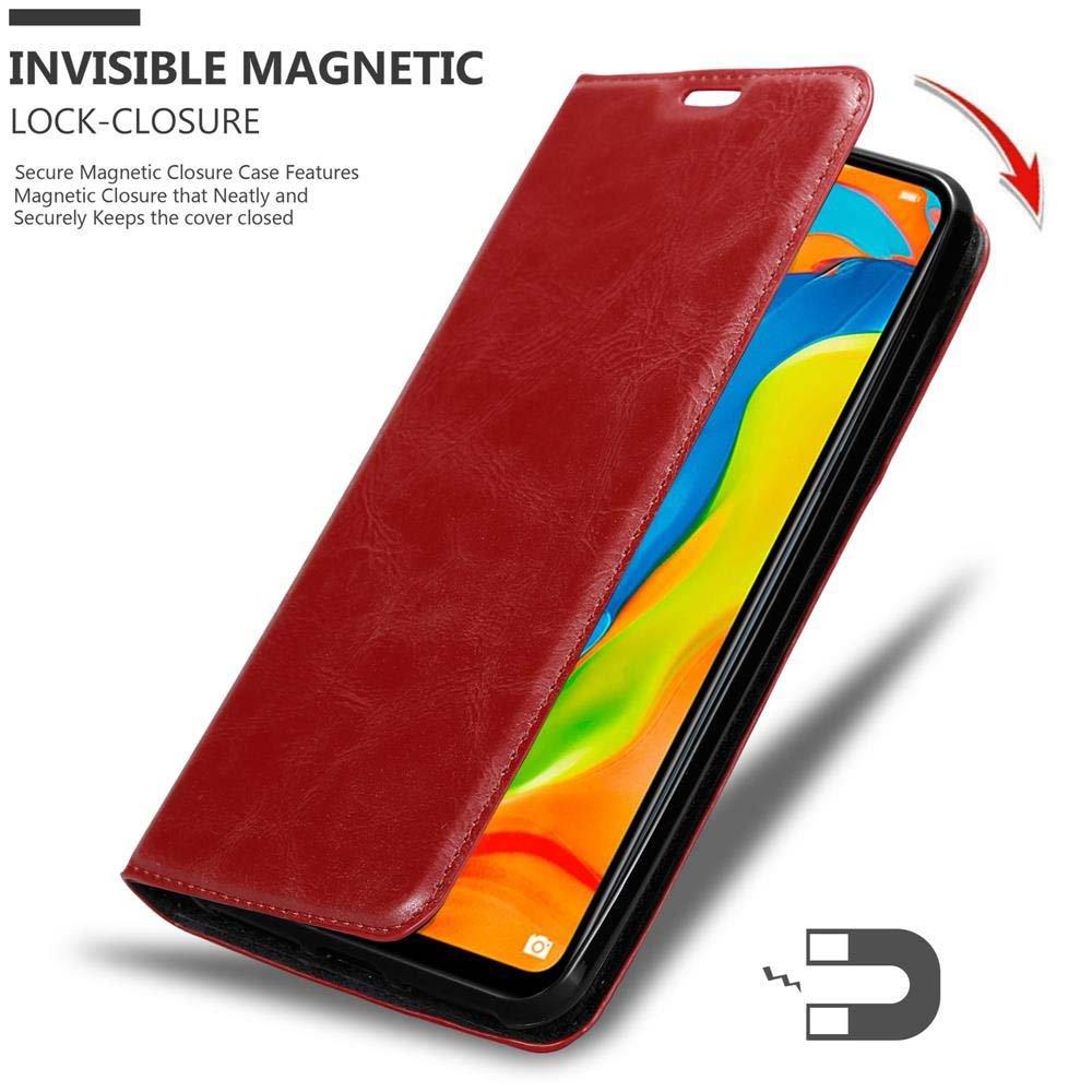 Cadorabo  Housse compatible avec Huawei P30 LITE - Coque de protection avec fermeture magnétique, fonction de support et compartiment pour carte 