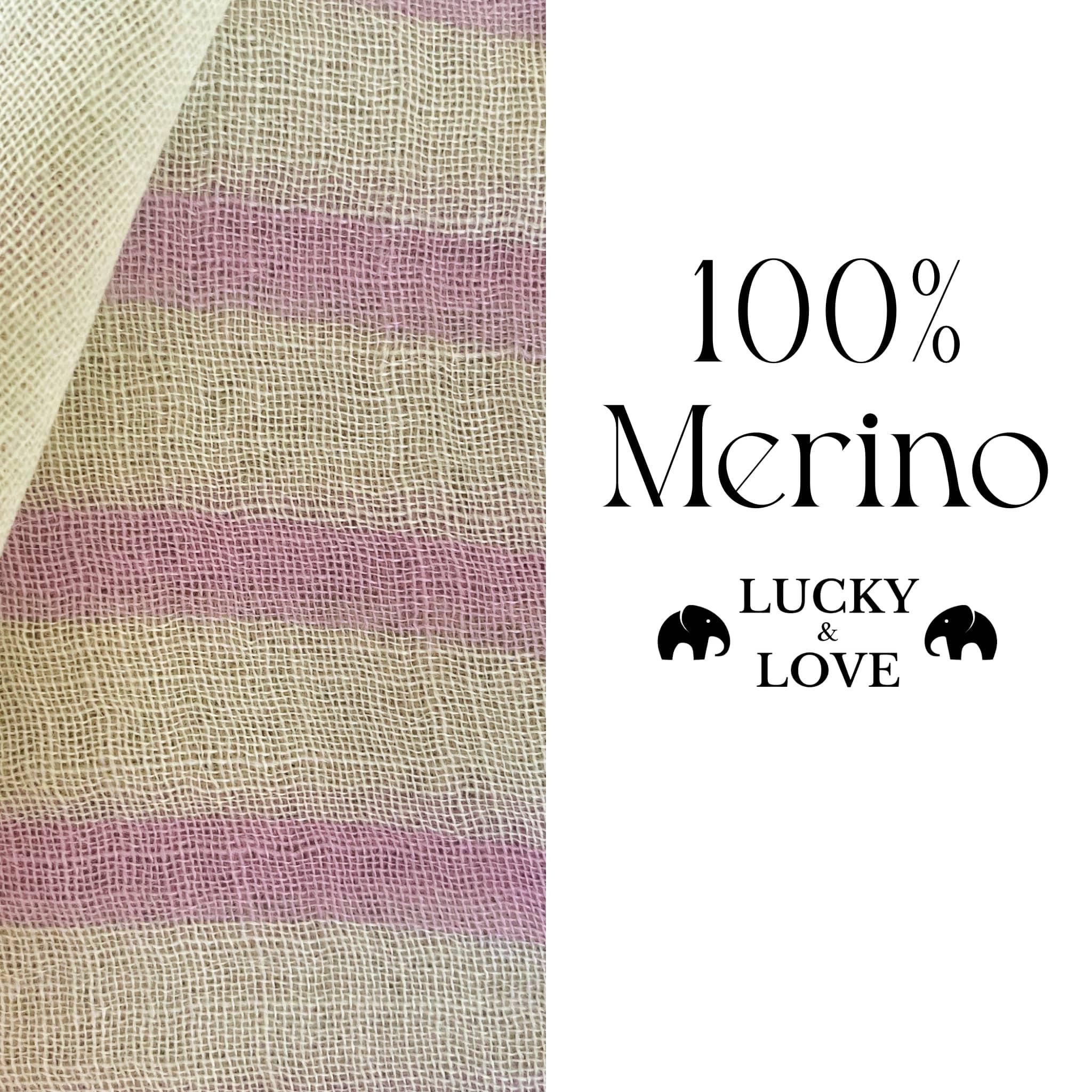 LUCKY & LOVE Lasaya Echarpe Mérinos  