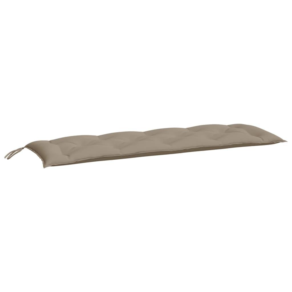 VidaXL Coussin de banc de jardin tissu  