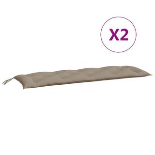 VidaXL Coussin de banc de jardin tissu  