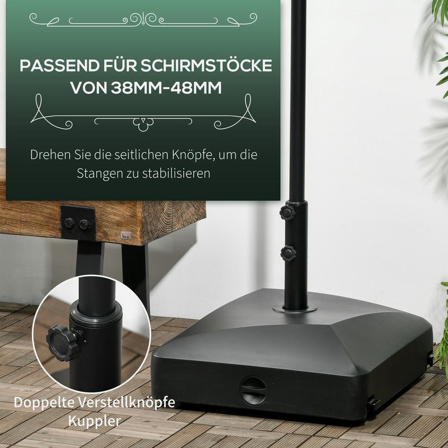 Outsunny Sonnenschirmständer  