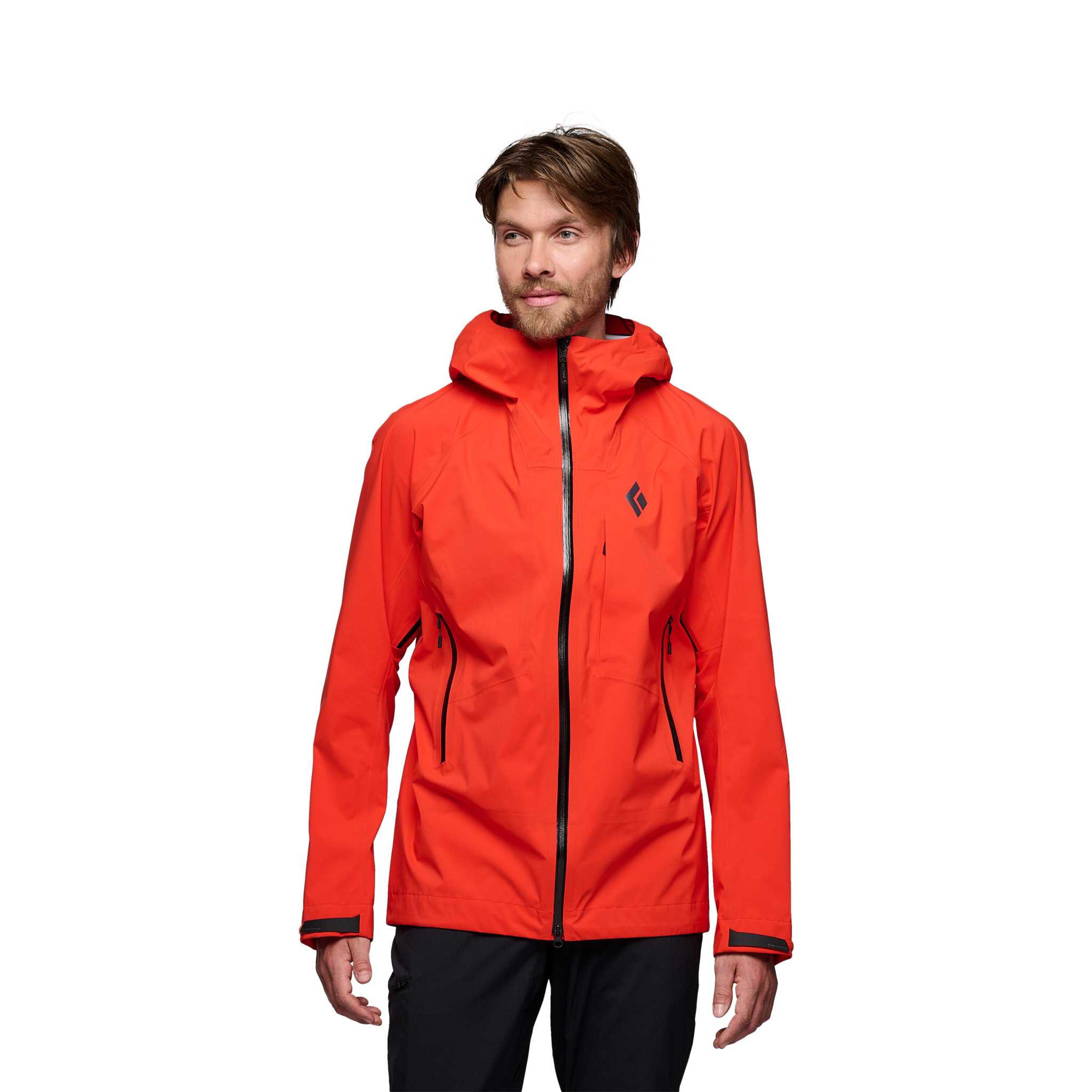 Black Diamond  regenjacke highline tretch 