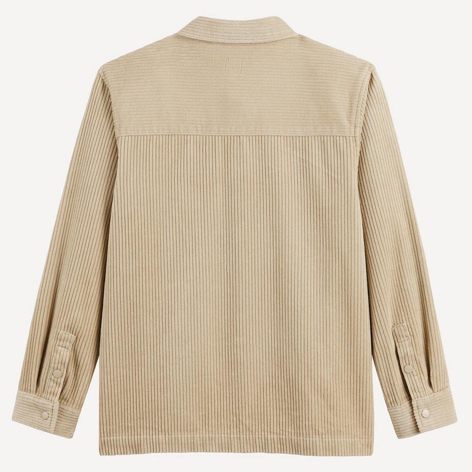 La Redoute Collections  Langärmeliges Überhemd aus Samt 