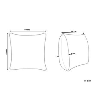 Beliani TRIGLAV Lyocell Lot de 2 oreillers  
