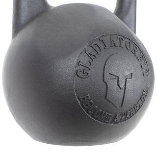 GladiatorFit  Kettlebell aus Stahl mit Pulverbeschichtung 