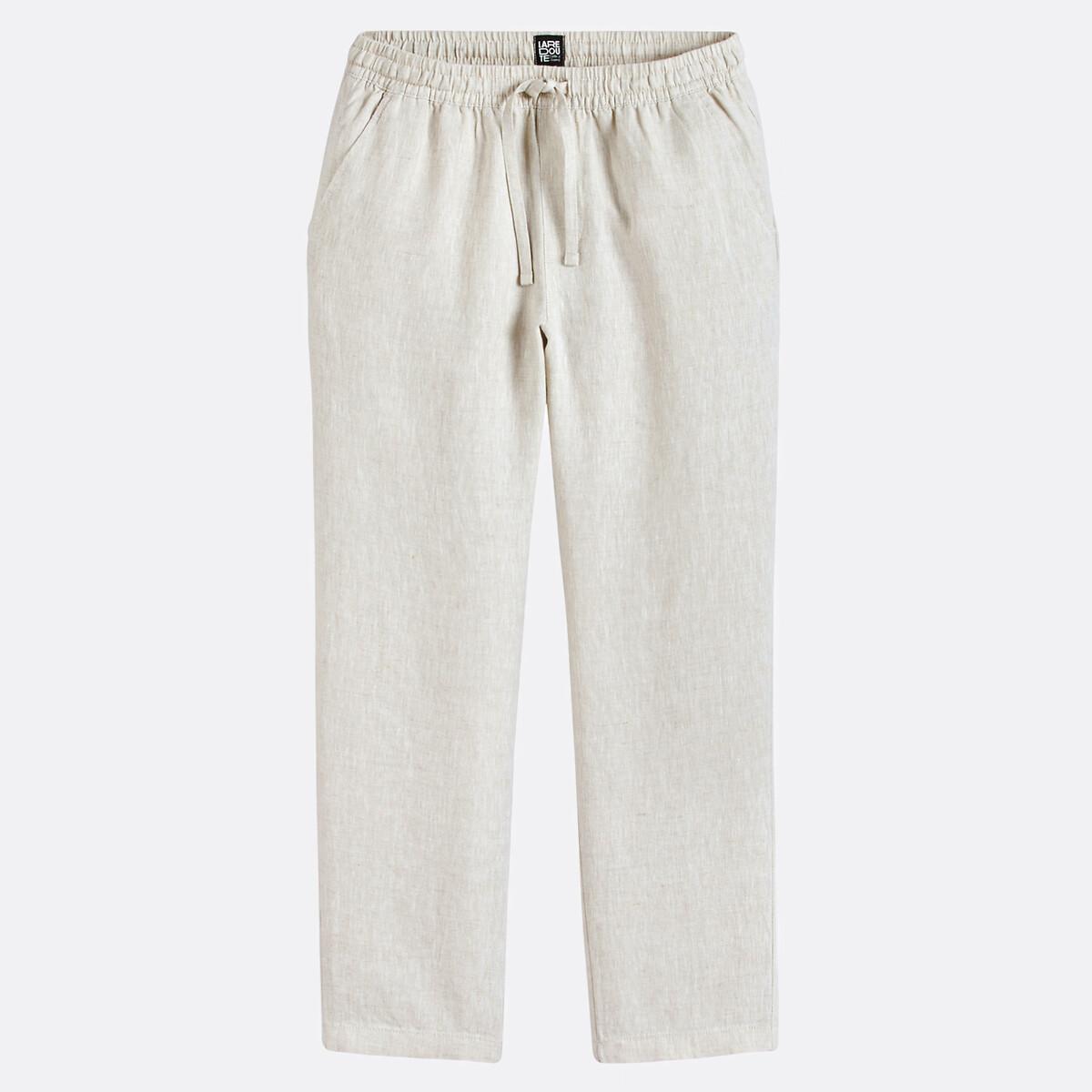 La Redoute Collections Pantaloni Dritti in Lino  