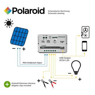 Polaroid  Solar-Laderegler LS1024 