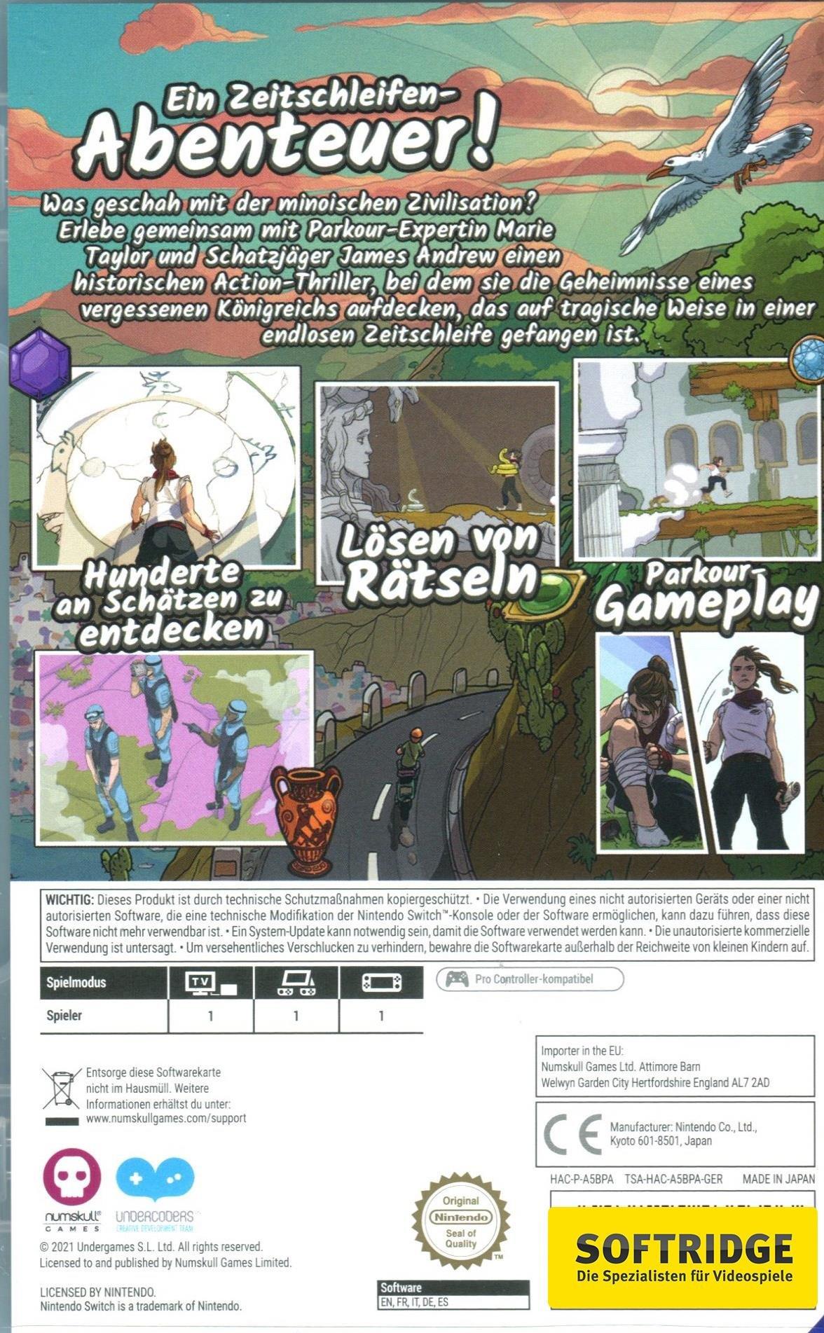 Numskull Games  Treasures of the Aegean 