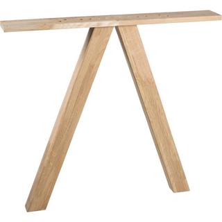 mutoni Structure de table Tablo 3 positions chêne FSC (lot de 2)  