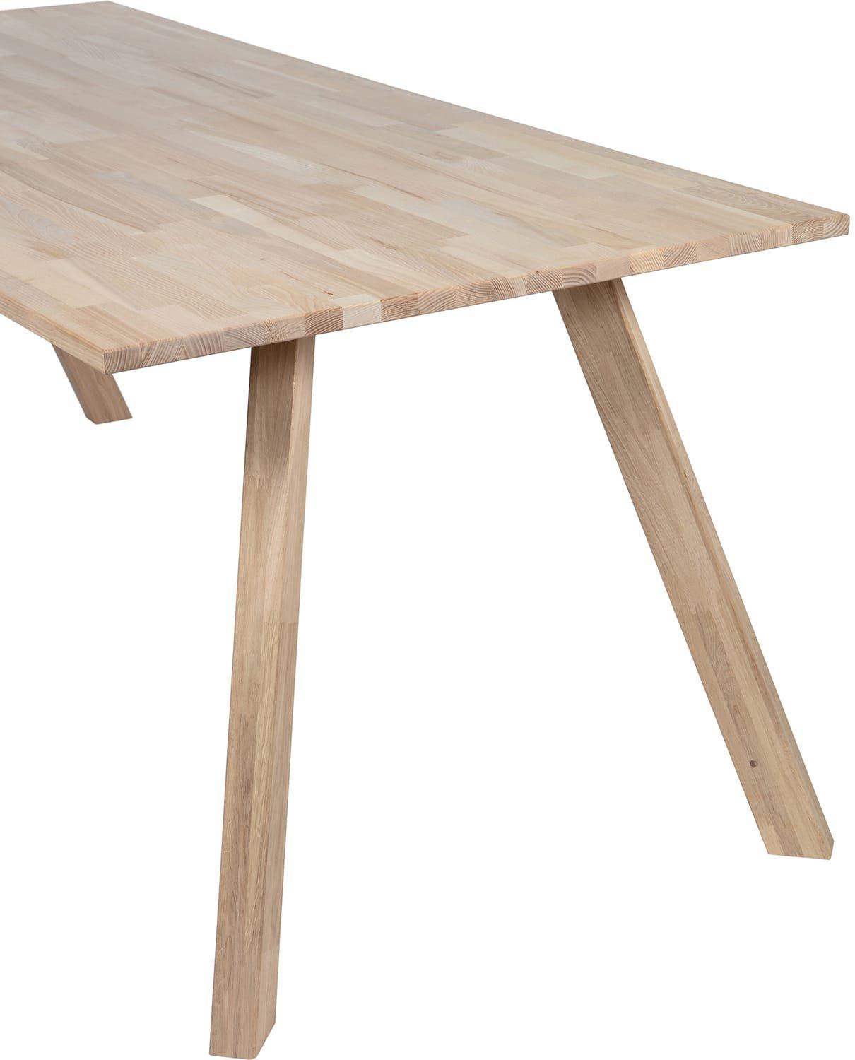 mutoni Structure de table Tablo 3 positions chêne FSC (lot de 2)  