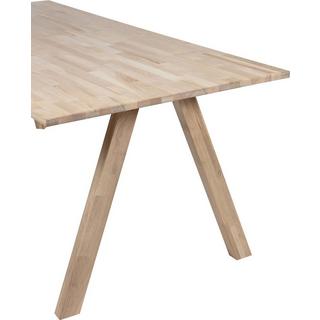 mutoni Structure de table Tablo 3 positions chêne FSC (lot de 2)  