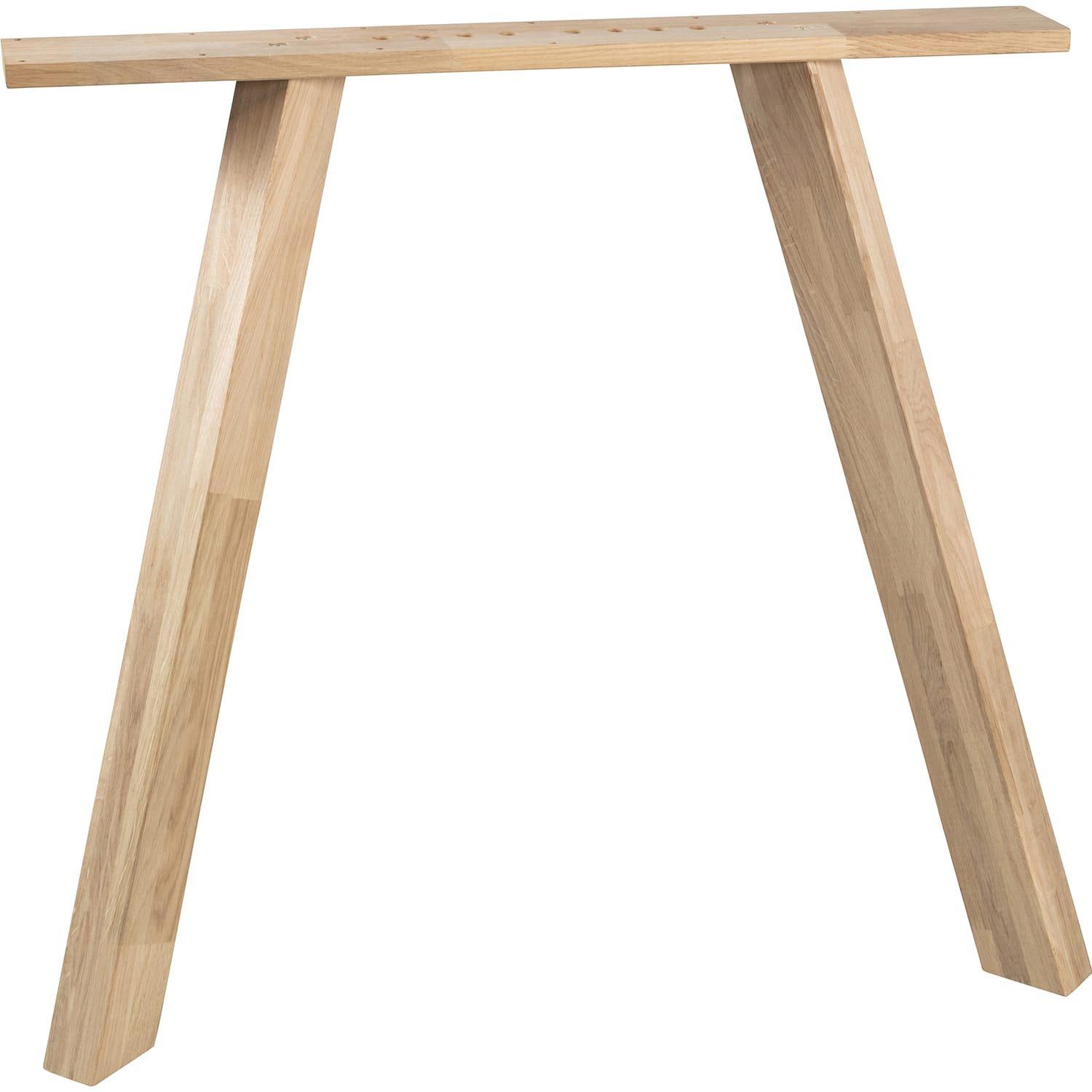 mutoni Structure de table Tablo 3 positions chêne FSC (lot de 2)  