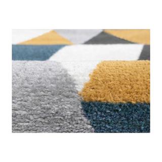 OZAIA Tapis géométrique scandinave GEOMIE 1  