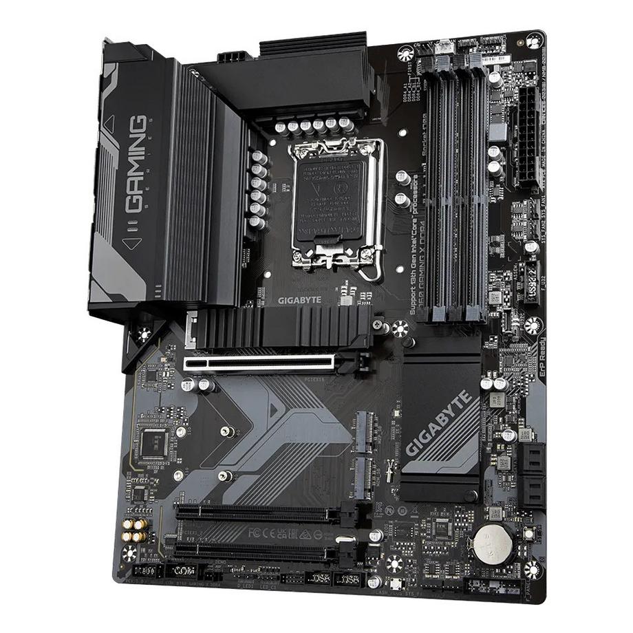 Gigabyte  B760 GAMING X DDR4 Motherboard - Unterstützt Intel Core 14. Generation CPUs, 8+1+1 Phasen Digital VRM, bis zu 5333MHz DDR4 (OC), 3xPCIe 4.0 M.2, 2.5GbE LAN, USB 3.2 Gen 2 