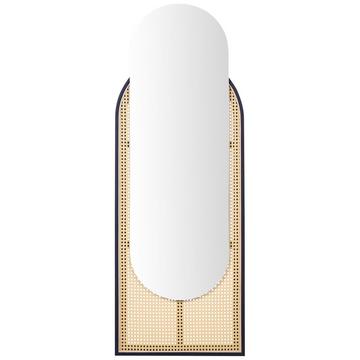 Wandspiegel aus PE Rattan Boho NEVERS