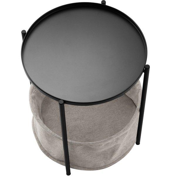 Tectake Table d’appoint CANTERBURY 45,5x45,5x53cm  