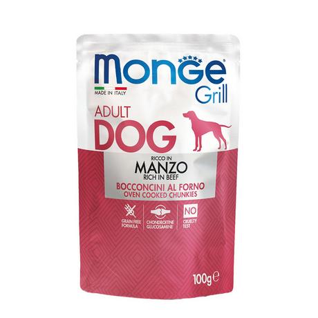 Monge  Grill Adult Beef - Multipack 