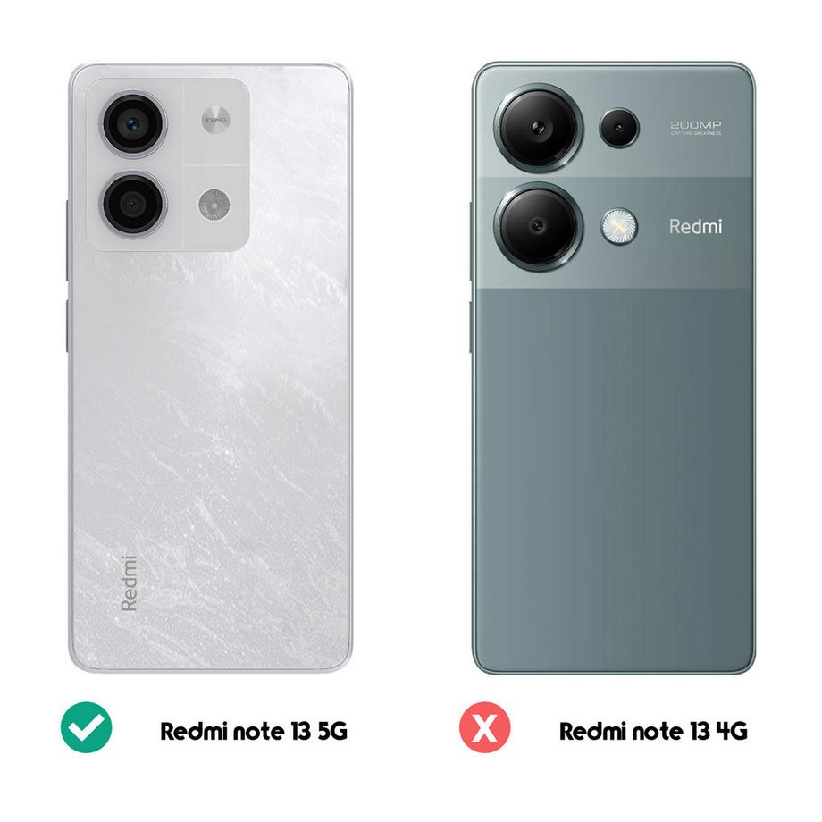 Avizar  Hülle Xiaomi Redmi Note 13 5G Schwarz 