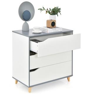 Northix Commode moderne avec tiroirs, meuble à tiroirs pour chambre à coucher et armoire  