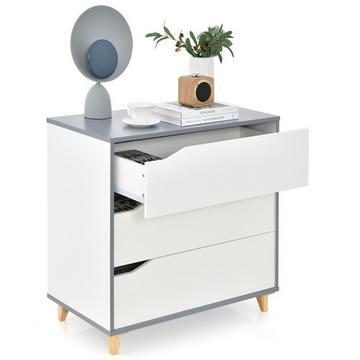 Commode moderne avec tiroirs, meuble à tiroirs pour chambre à coucher et armoire