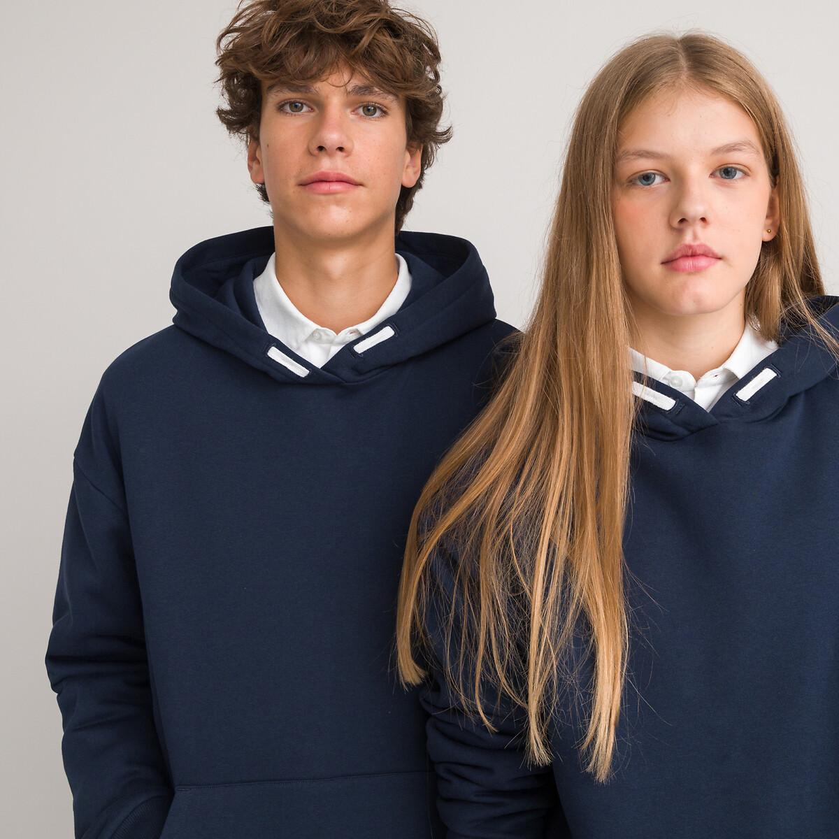 Image of Unisex-kapuzensweatshirt Mädchen Blau S