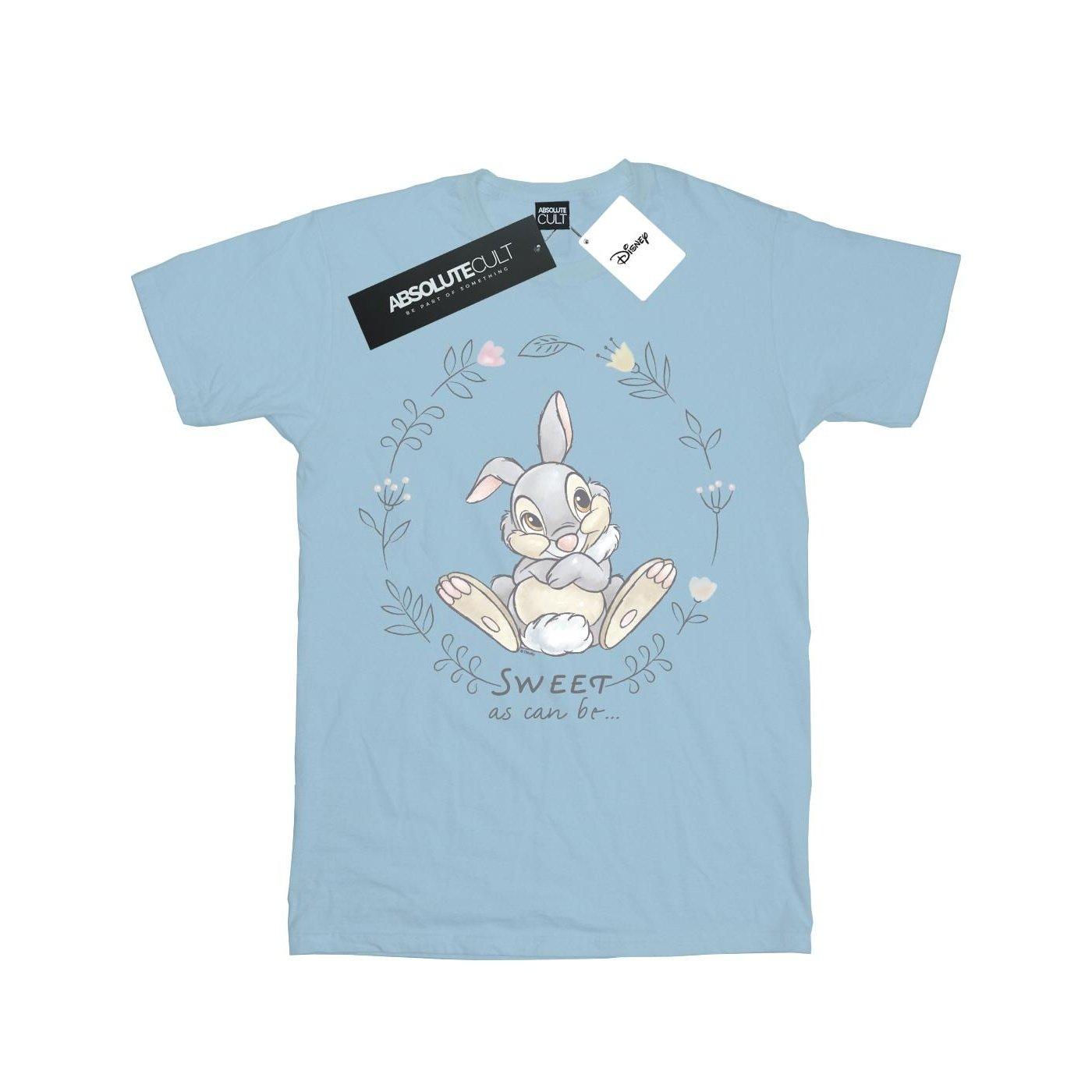 Image of Bambi Thumper Sweet As Can Be Tshirt Unisex Blau 104