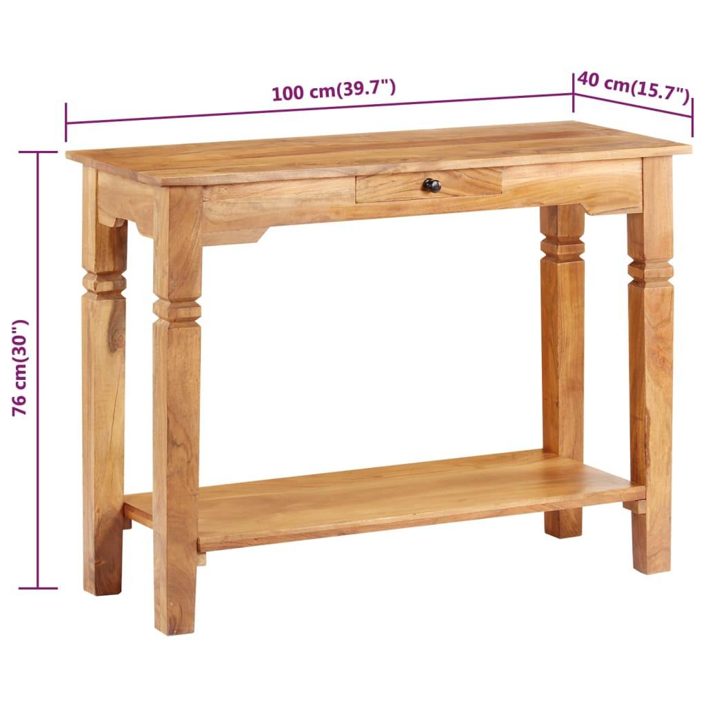 VidaXL Table console bois  