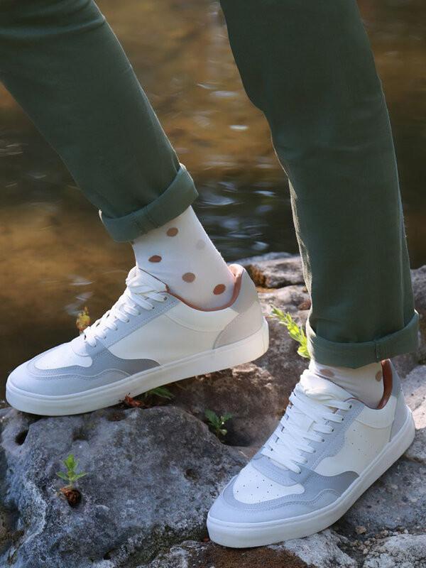 BLEU FORET Urban Pois Polka Dot Socken  