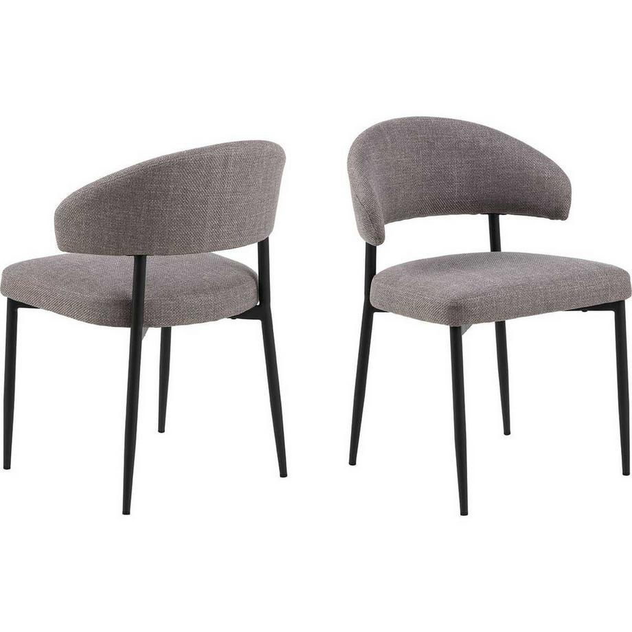 Esszimmerstuhl Elarabraun (1 Stück)