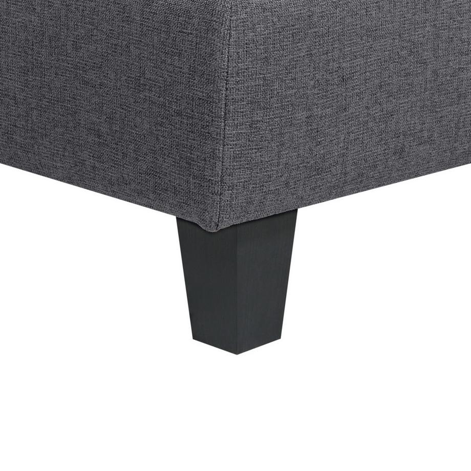 Beliani Eckmodul aus Stoff  UNSTAD  