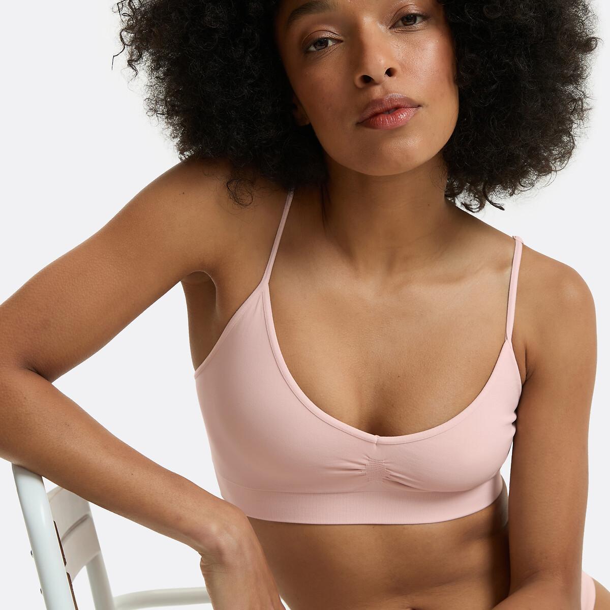 Image of Nahtloses Bustier Milky Damen Rosa XL