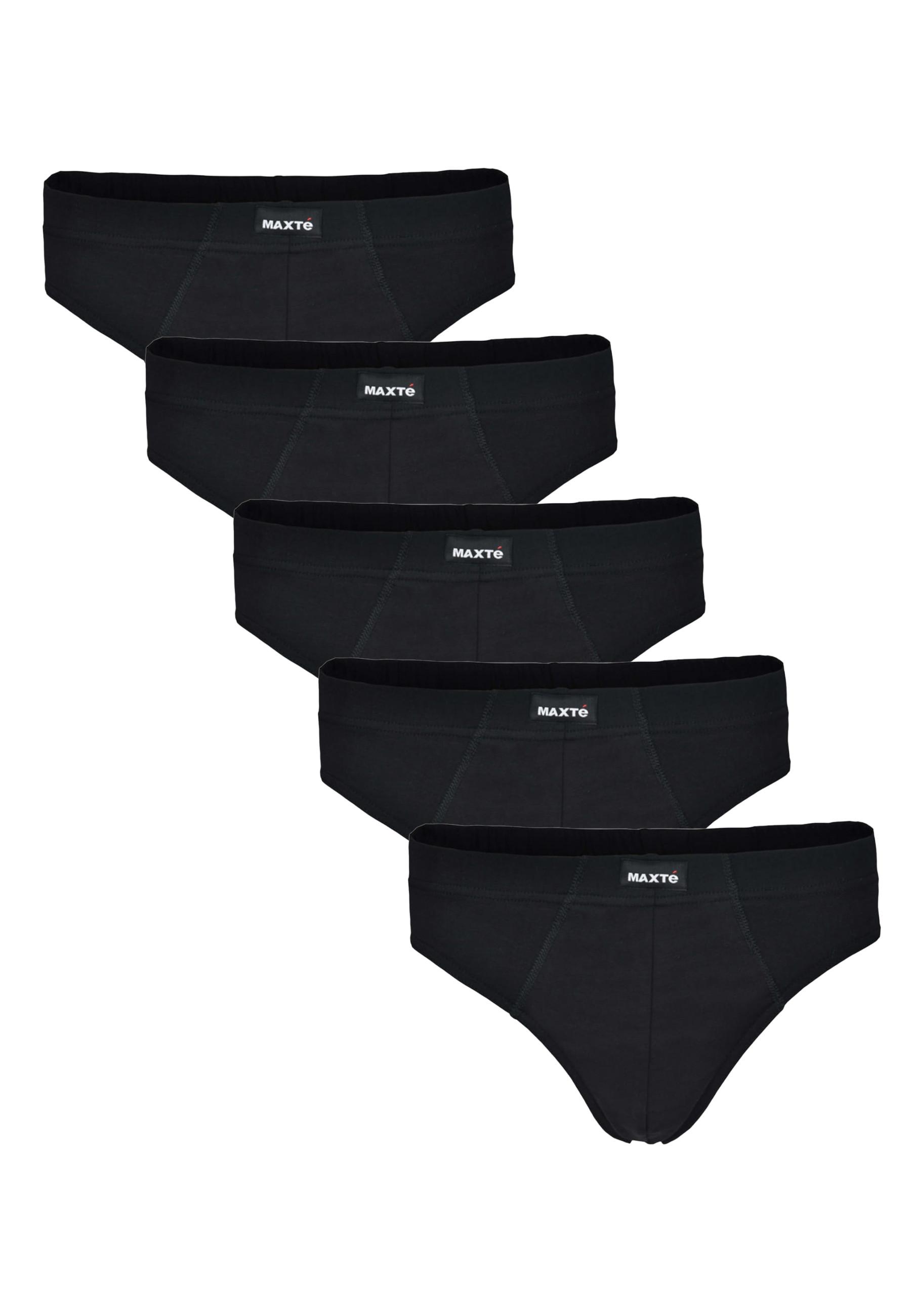 Image of Basic Max Slip 5er Pack Damen Schwarz L