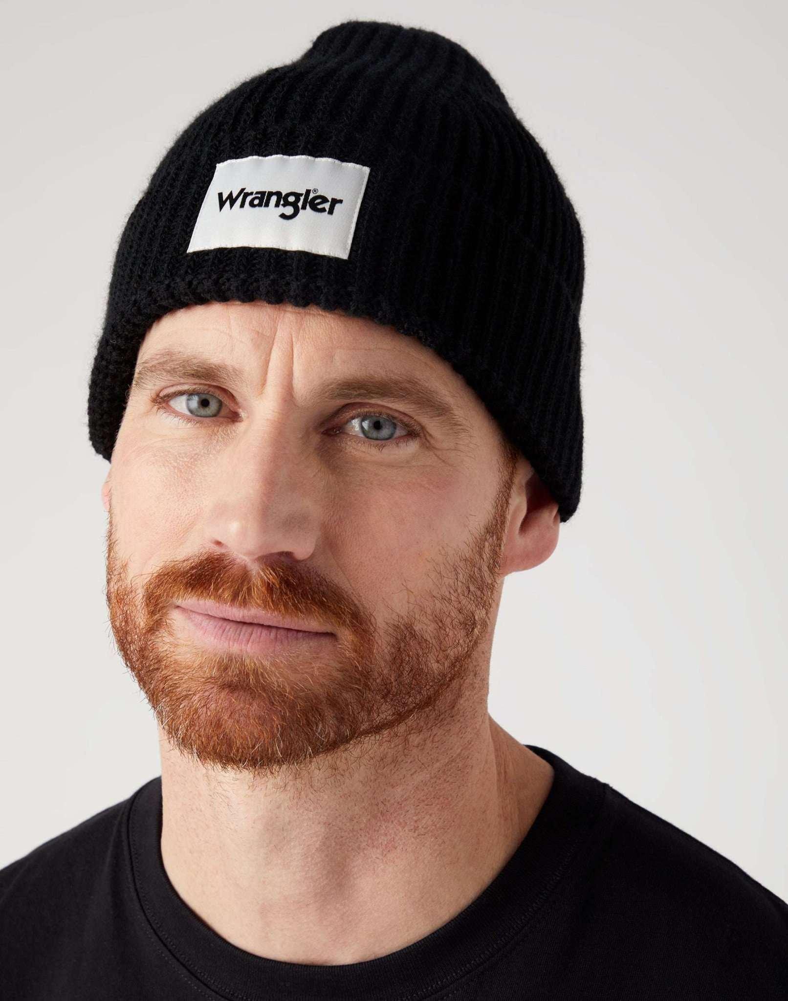 Image of Mützen Rib Beanie Herren Schwarz ONE SIZE