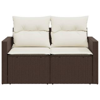 VidaXL Gartensofa poly-rattan  