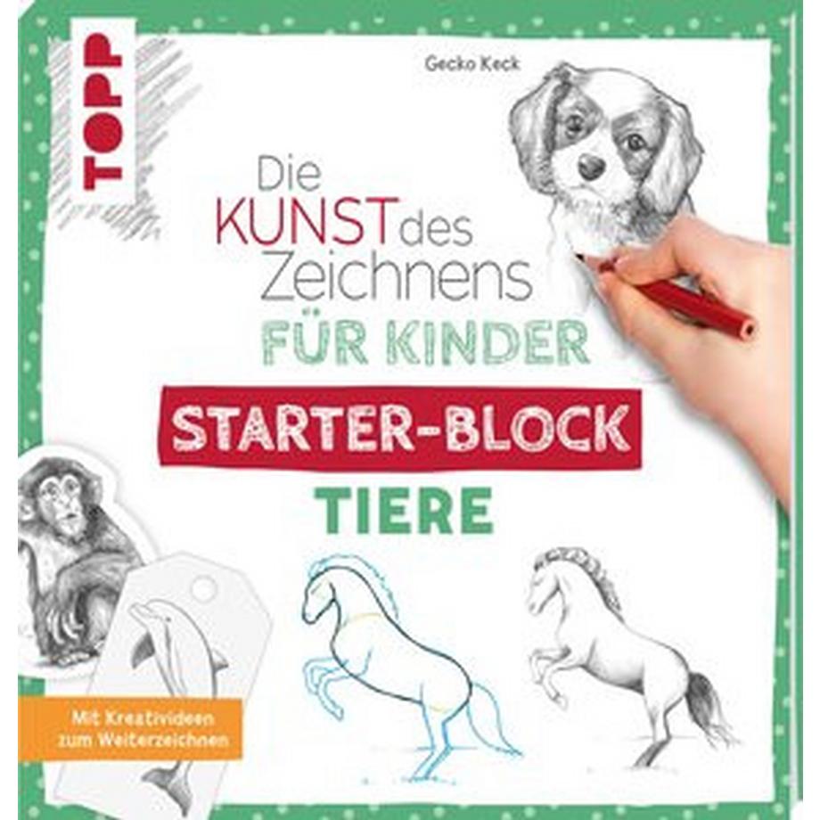 Frech  Die Kunst des Zeichnens für Kinder Starter-Block - Tiere 