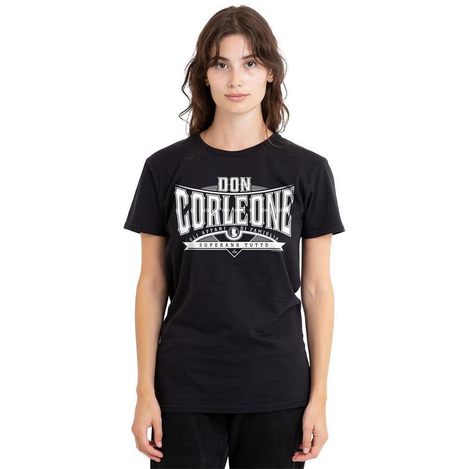 The Godfather Don Corleone T-Shirt con Stampa Grafica  