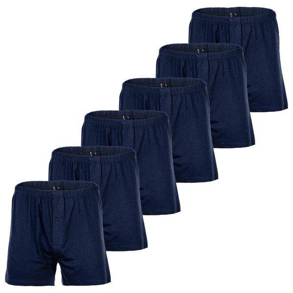 Image of Boxershort 6er Pack Locker Sitzend Herren Blau L