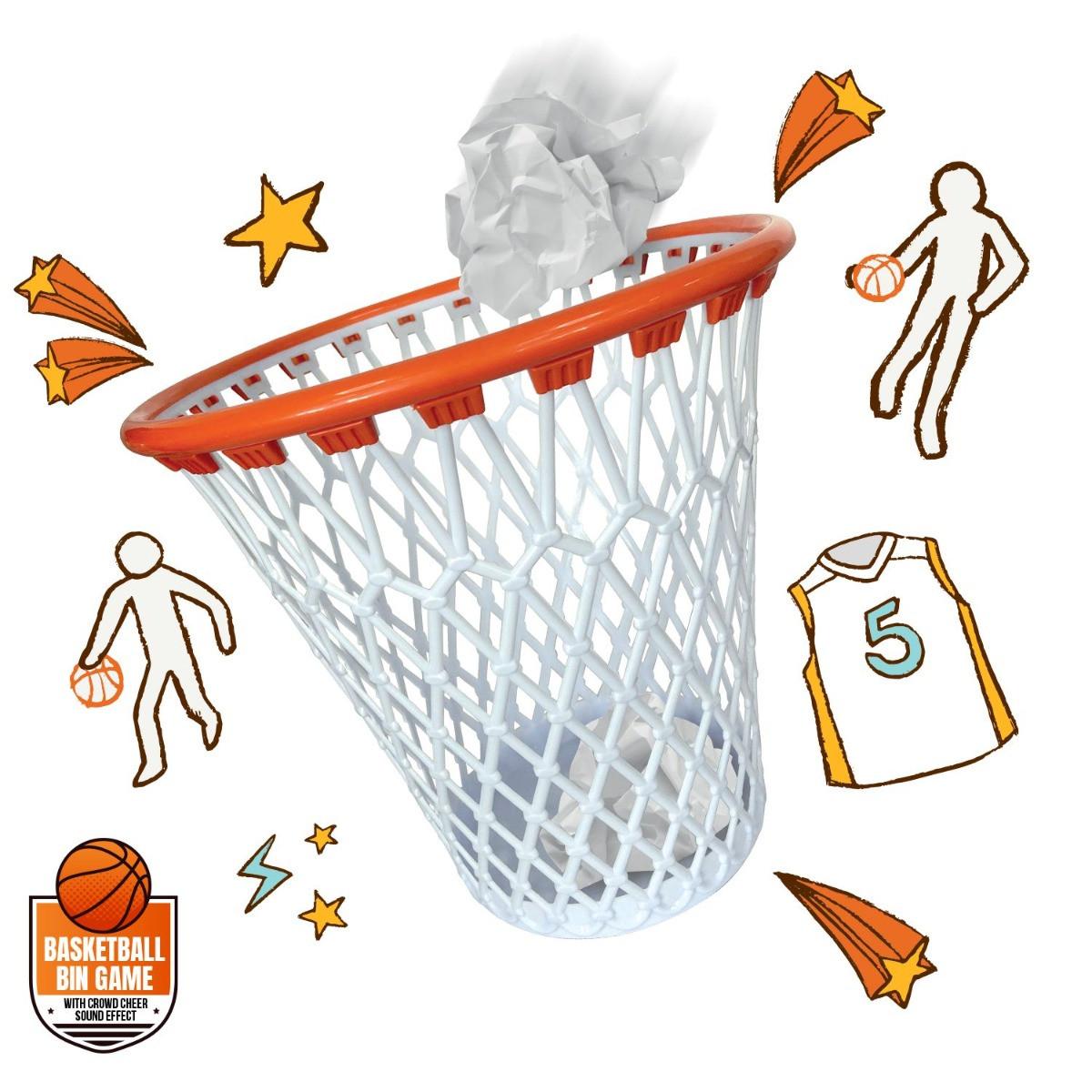 Mad Monkey Panier de basket-ball Poubelle  