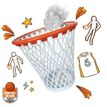 Basketballkorb Mülleimer